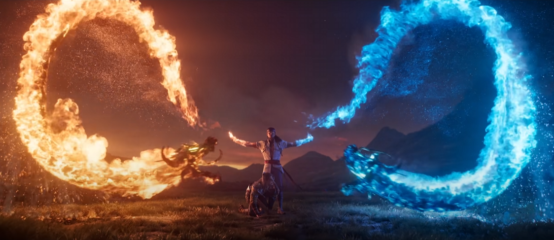 A screenshot from the Mortal Kombat 1 - Official Announcement Trailer