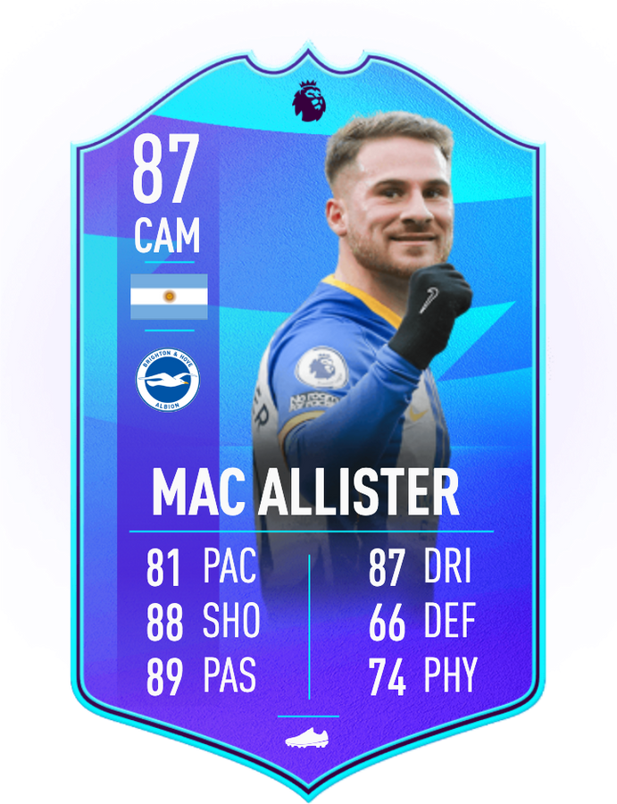 fifa 23 mac allister potm