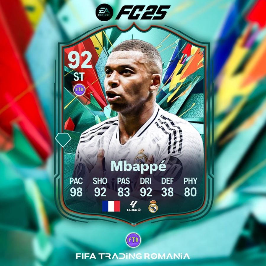 FC 25 Total Rush Promo Kylian Mbappé Card