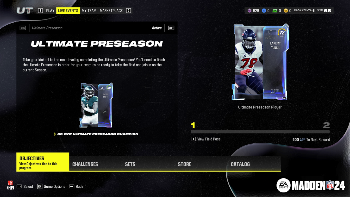 Madden 24 Live Event Hub