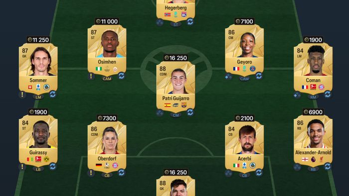 EA FC 25 Saka Thunderstruck SBC