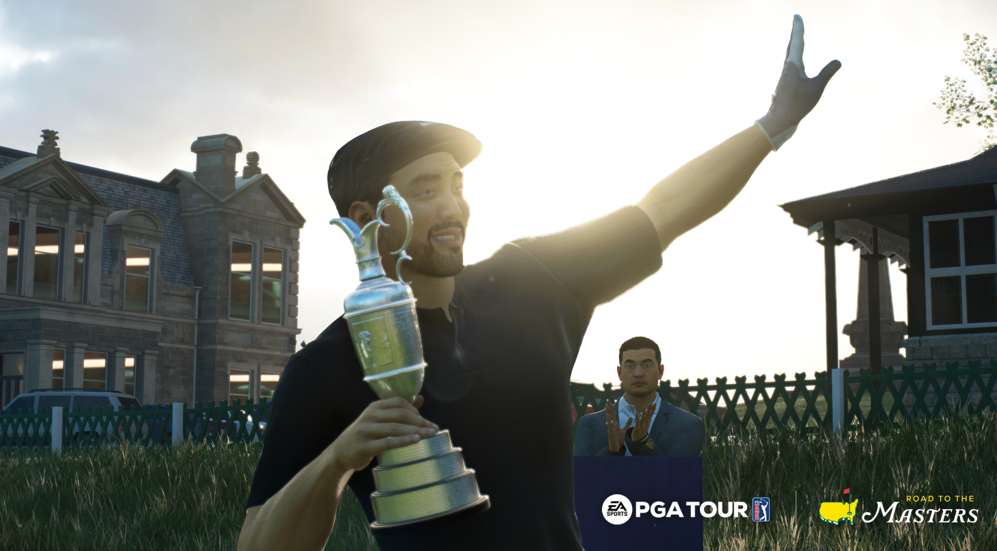 ea sports pga tour the open trophy