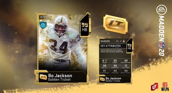 Madden 21 Ultimate Team MUT Golden Ticket