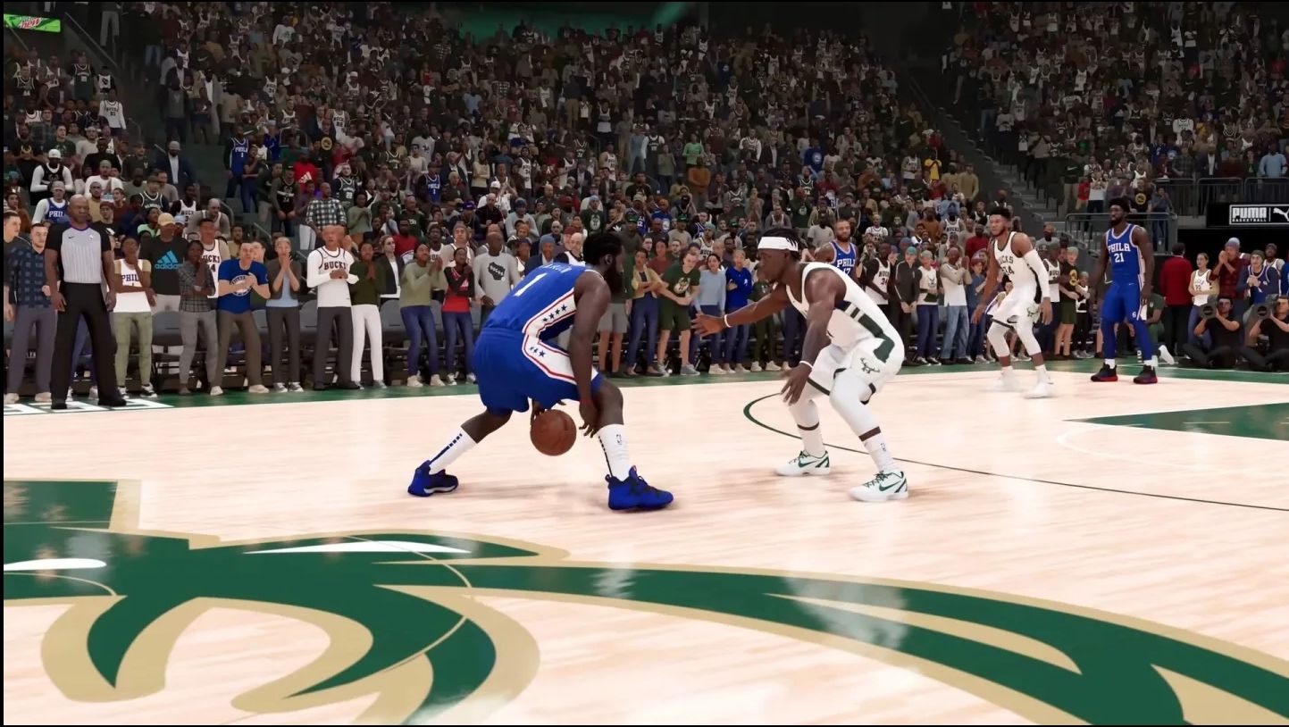 NBA 2K23 James Harden in-and-out crossover