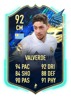 fifa 21 tots valverde 92