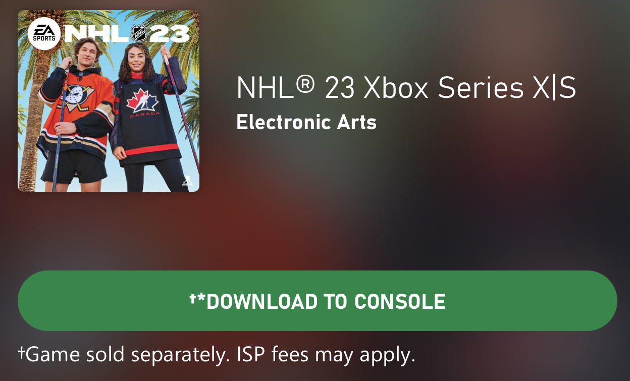 NHL 23 trial 