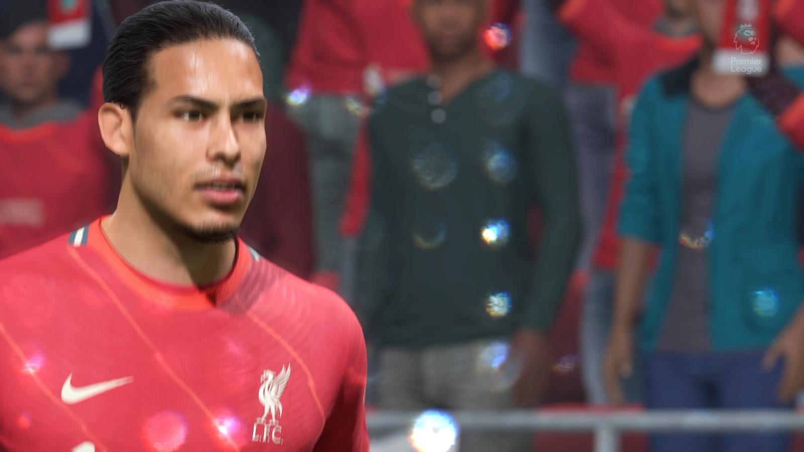 Virgil van Dijk in FIFA 22