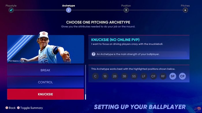 MLB The Show 22 knuckleball knuckleballer knucksie Road to the Show