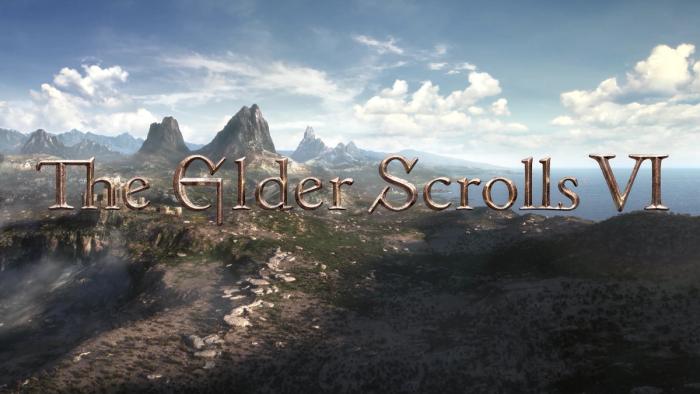 The Elder Scroll 6 Logo Reveal Key Art