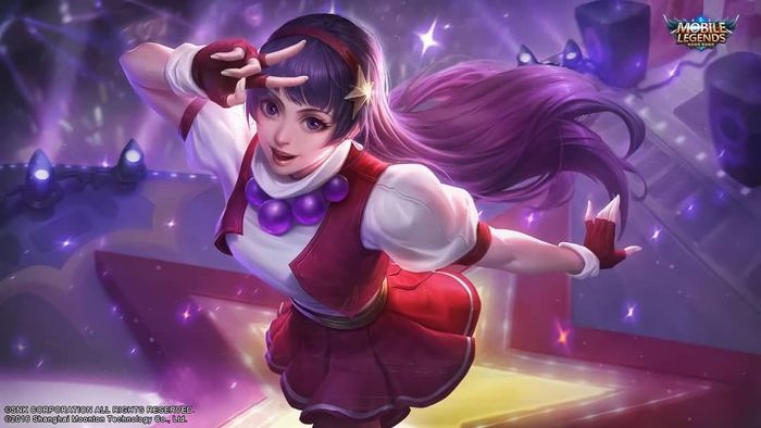 Athena Asamiya skin in Mobile Legends 