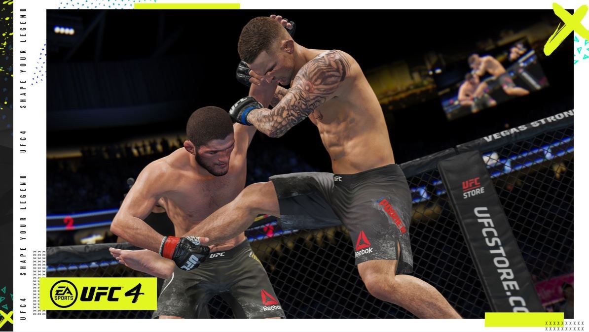 ufc 4 takedown clinch gameplay 1