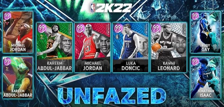 NBA 2K22 MyTEAM Unfazed Packs