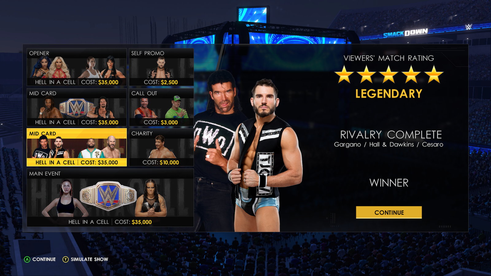 WWE 2K22 MyGM