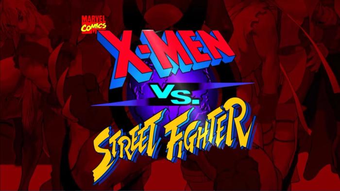 X-Men vs. Street Fighter Cover