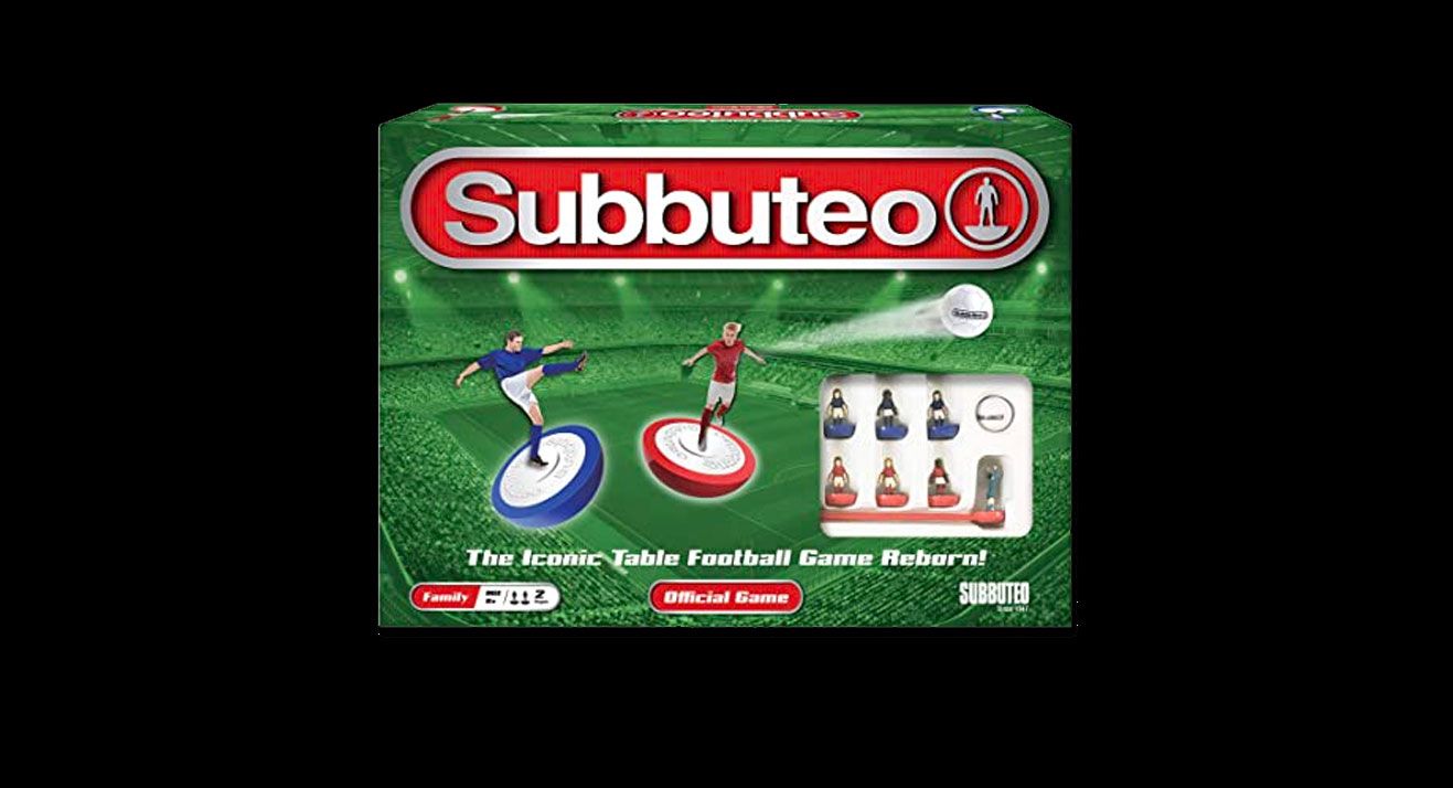 Subbuteo board game box.