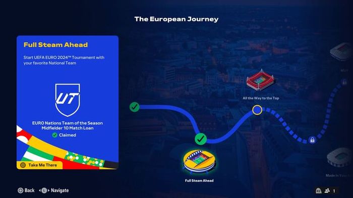 FC 24 The European Journey Rewards