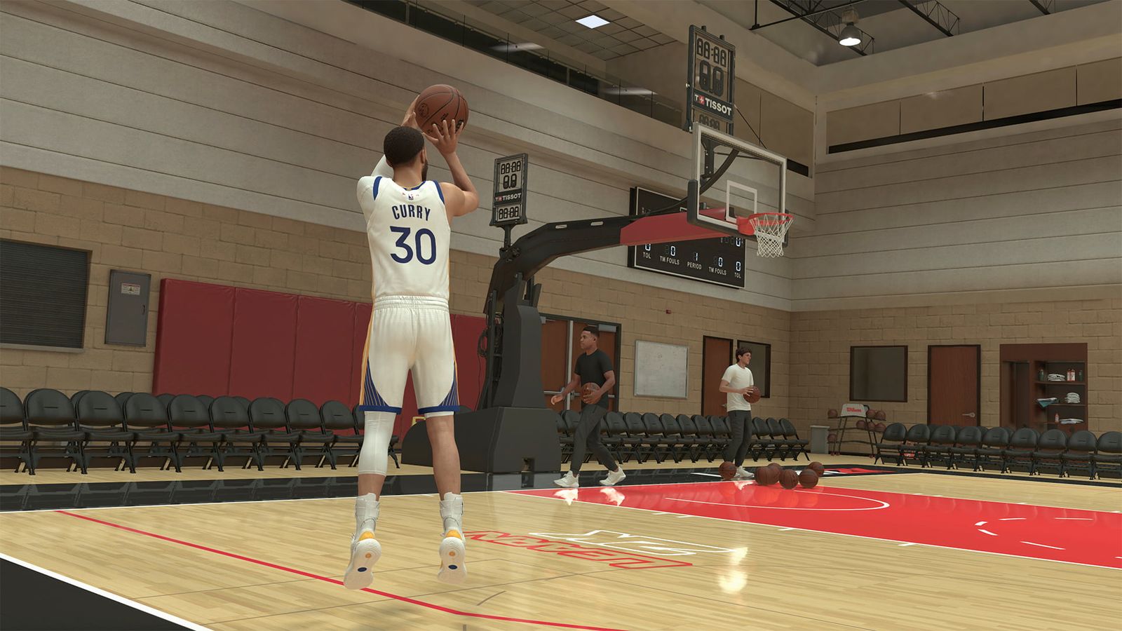 Stephen Curry Shooting in NBA 2K25 