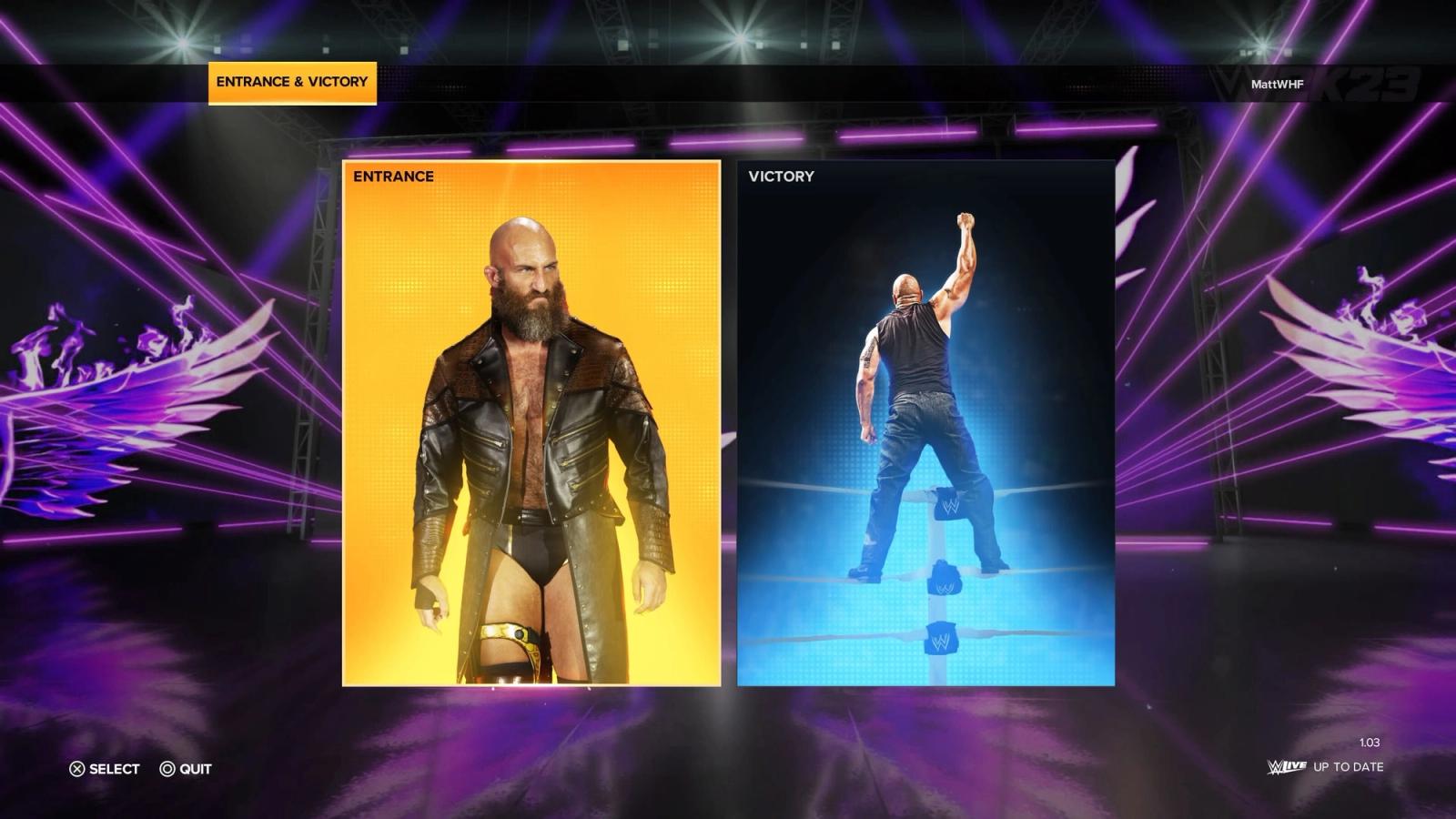 WWE 2K23 Custom Entrances