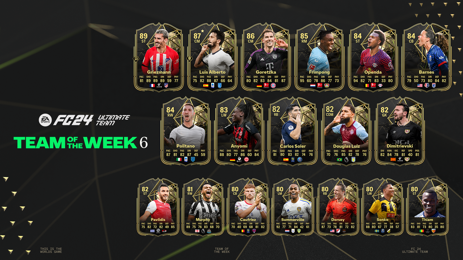 FC 24 TOTW 6