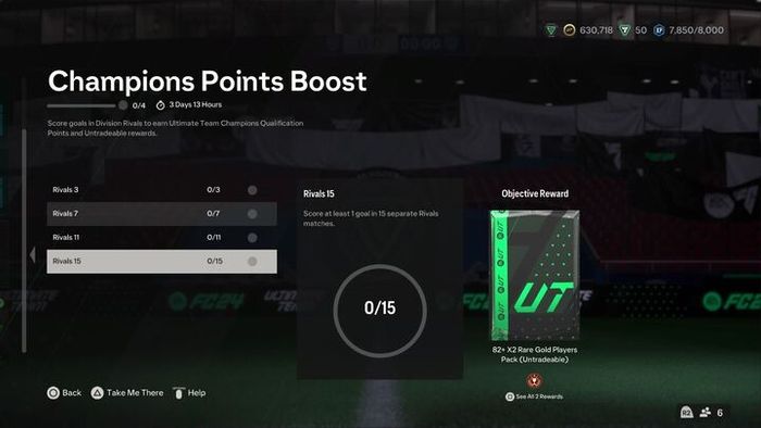 Champions Points Boost