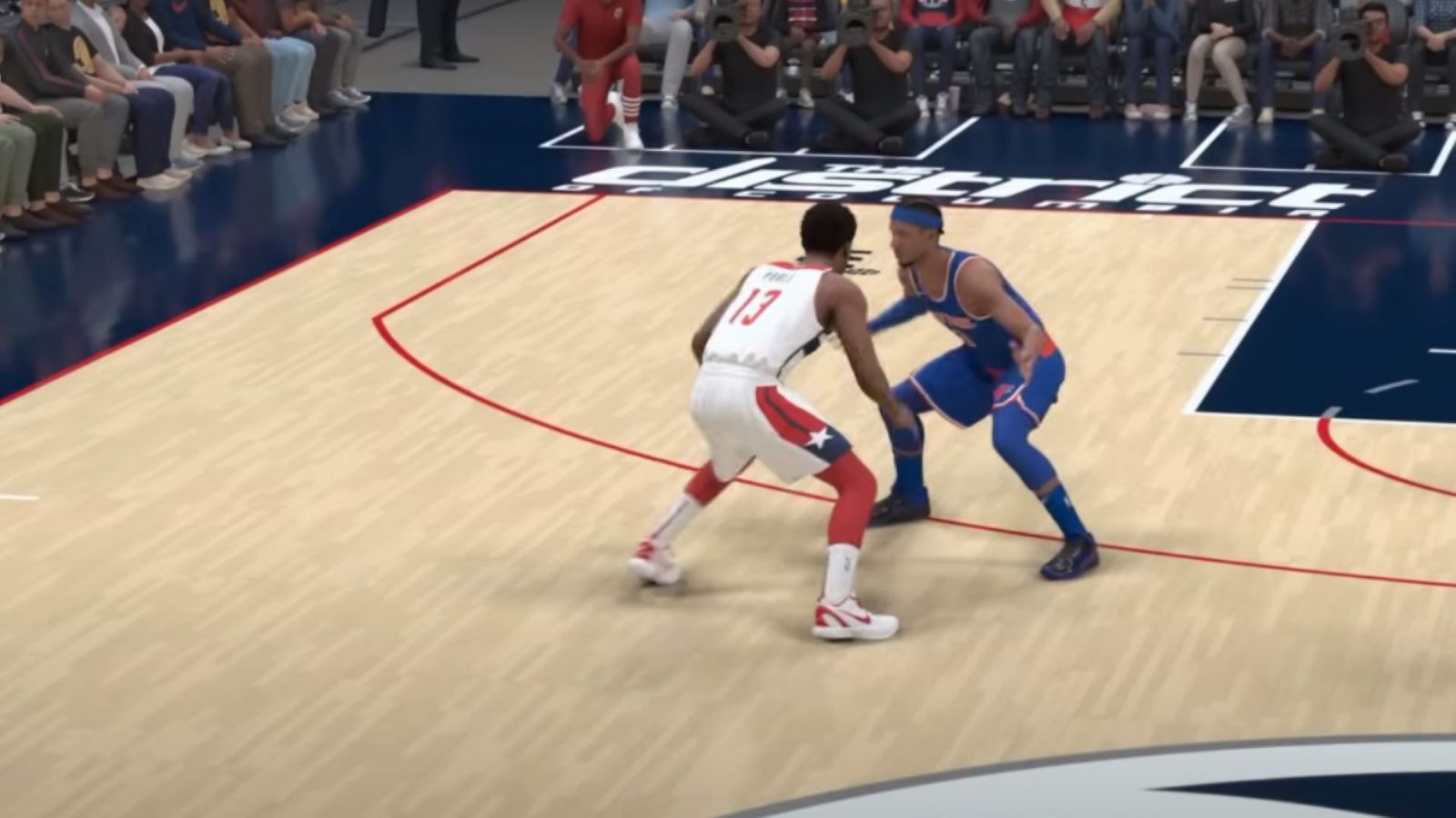 Dribbling animations in NBA 2K24