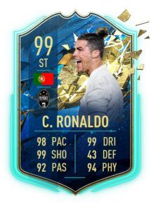 1 RONALDO fifa 20 totssf