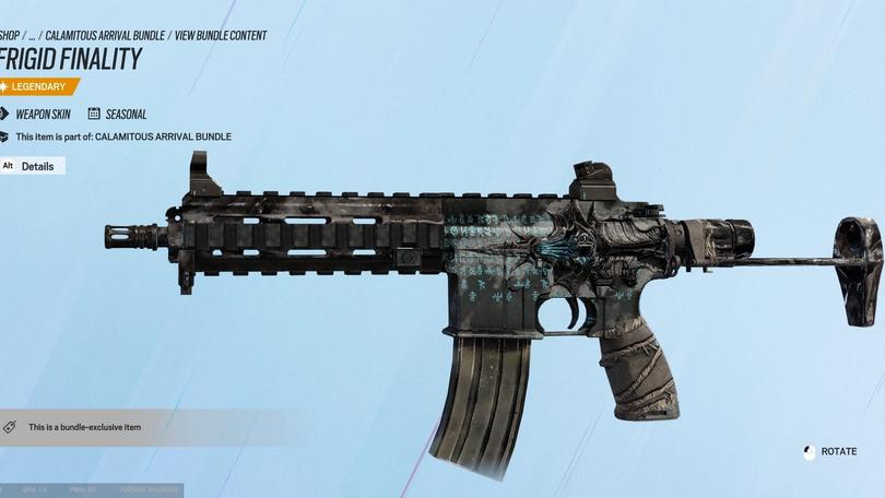 Freeze For All weapons
