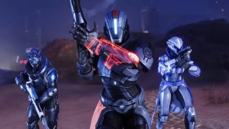 Guaridans using Mass Effect armor