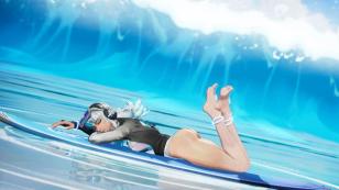 Luna Snow summer skin Marvel Rivals