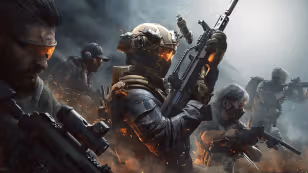 Key art from Delta Force