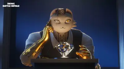 Mewsicles skin in Fortnite