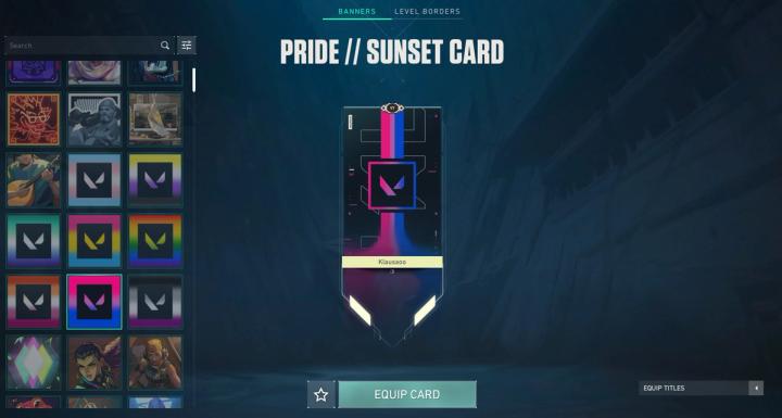 Pride Sunset