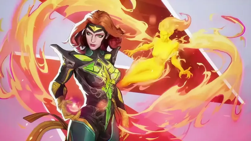 Jean Grey with the Phoenix