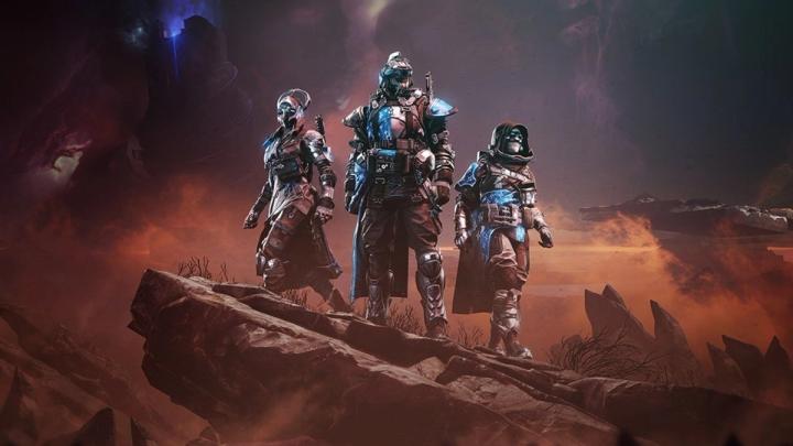 three Guardians standing on top of a mountain in The Pale Heart 