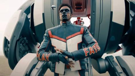 Mr. Terrific in the Superman movie