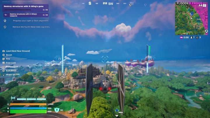 tie fighter fortnite