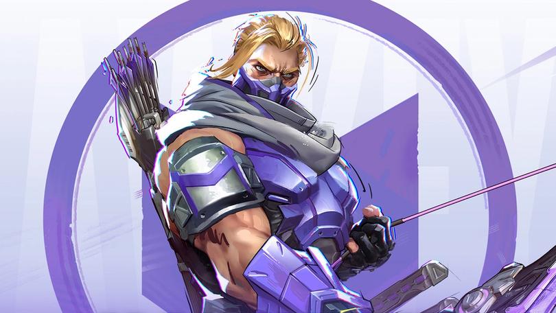 Hawkeye art from Marvel Rivals