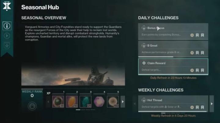 seasonal hub destiny 2