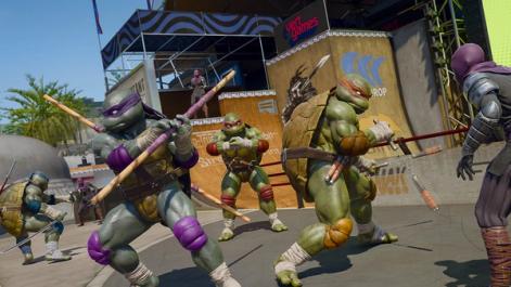 TMNT and the Foot Clan members in Black Ops 6