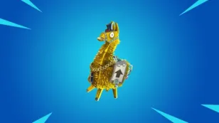 Golden Llama in Fortnite