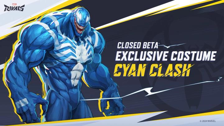 a closed beta exclusive costume for venom coming to Marvel Rivals .