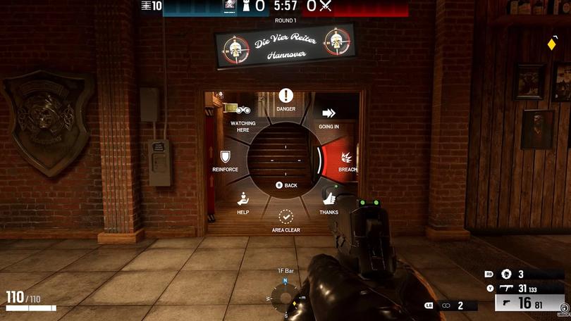 Rainbow Six Siege X comms wheel first look