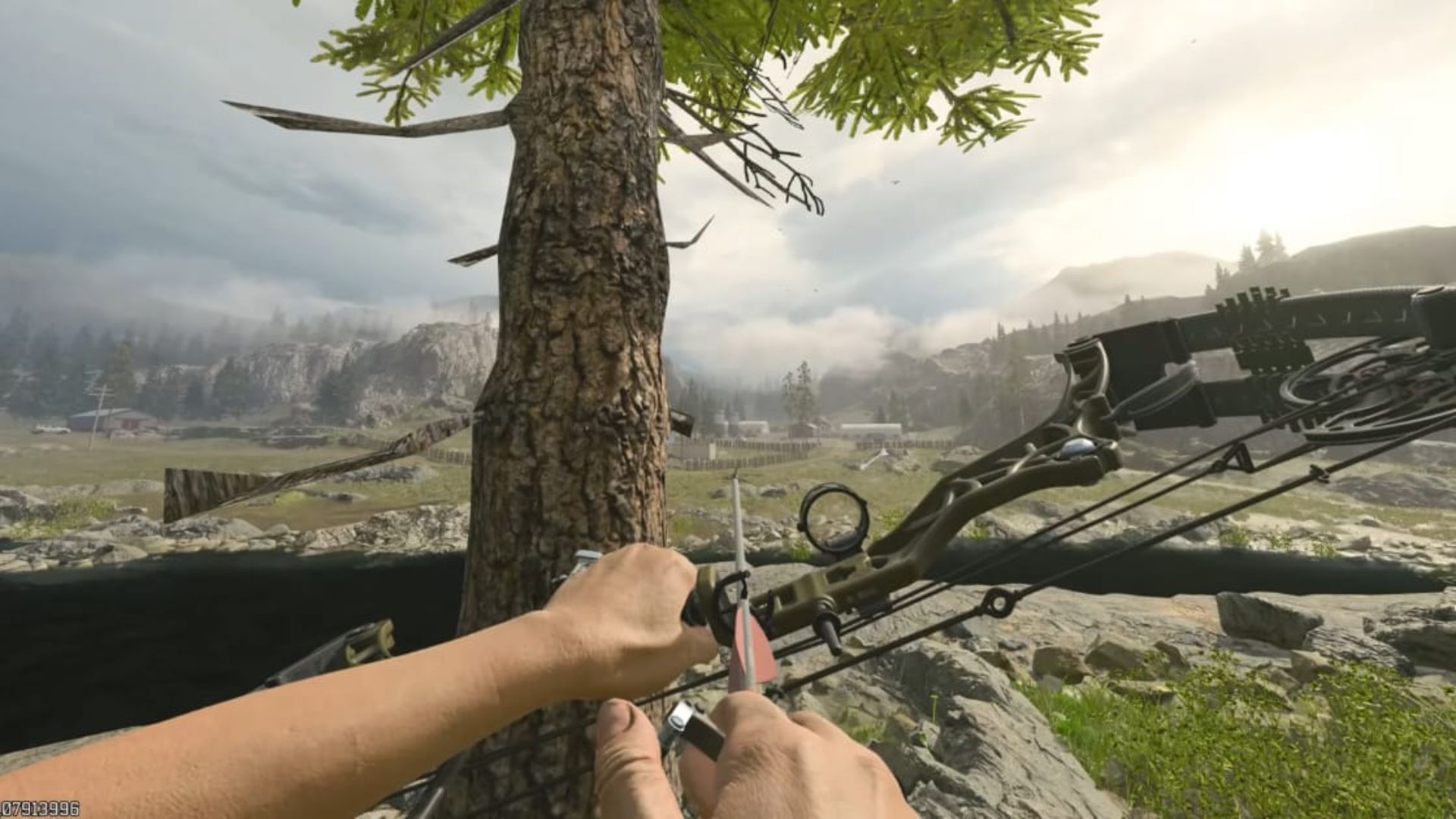 A first-person view of the Torque 35 weapon from MW3 and Warzone