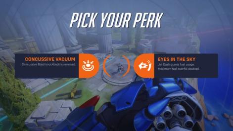 Perk choice for Pharah in Overwatch 2