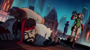Overwatch 2 Hanzo and Widowmaker with the Street Fighter 6 skins