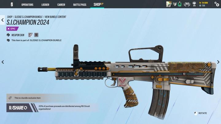 SI 2024 Champion Bundle Weapon Skin