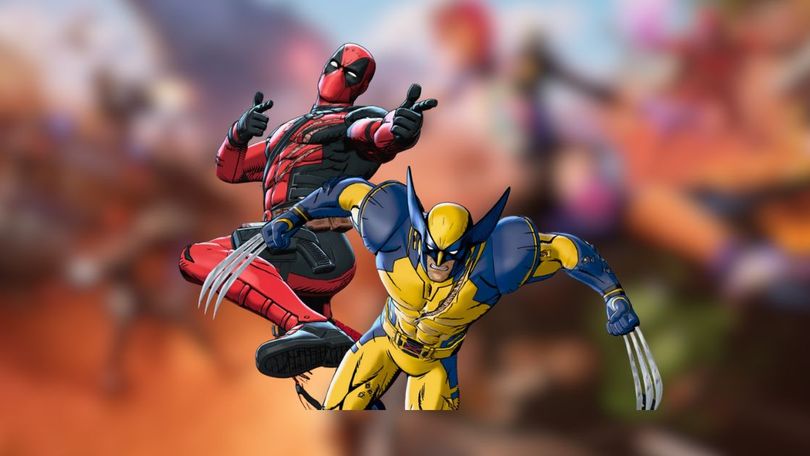 deadpool and wolverine are standing next to each other in a video game .