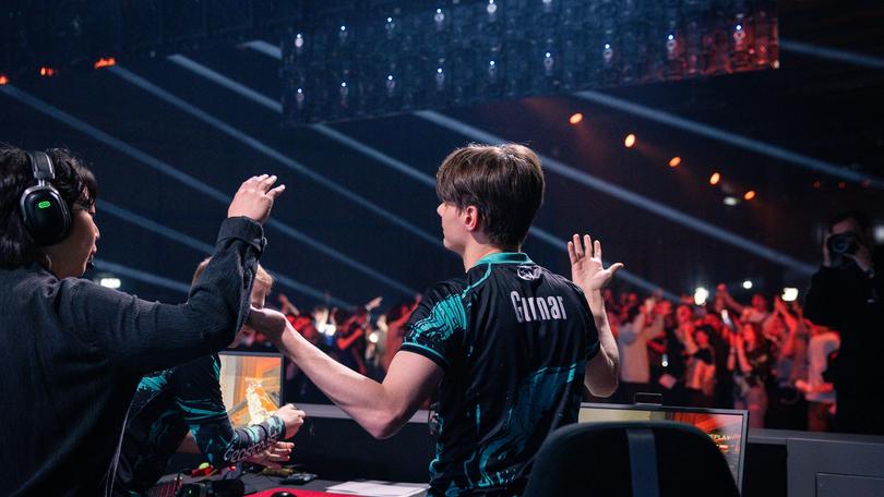 Gunnar at the BLAST R6 Major Manchester