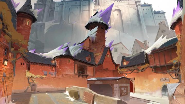 Valorant new map concept art medieval setting
