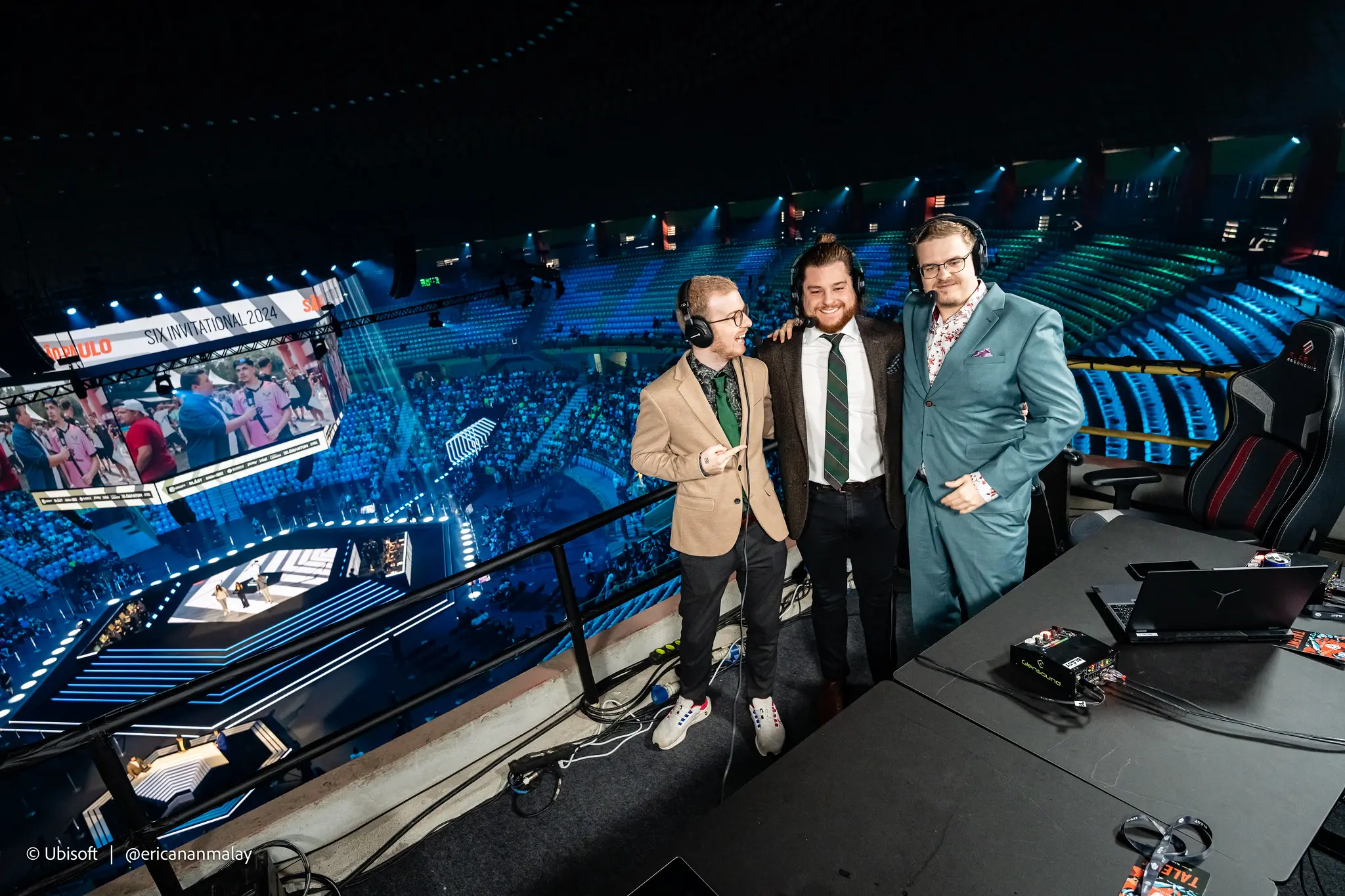 Interro Pengu and Fabian at Six Invitational 2024